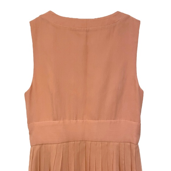 New With Tags - BCBG Paris 100% Silk Blush Dress - Picture 7 of 8